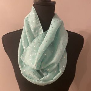 Mint Infinity Scarf